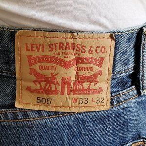 Men's Levi's 505 Jeans 33 x 32